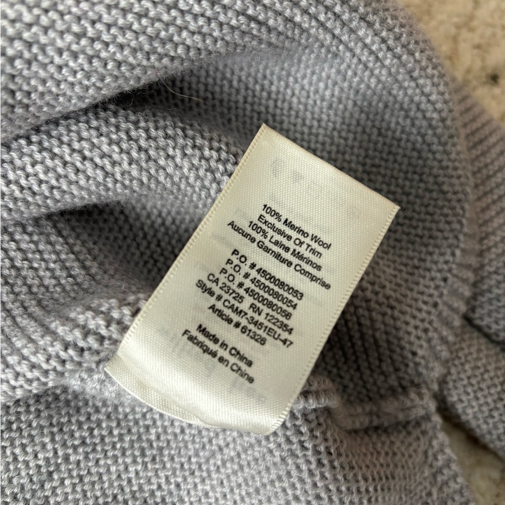 Aritzia Wilfred Free Wolter Sweater Grey Small - Picture 5 of 6